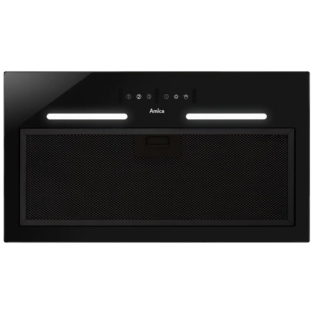 Okap AMICA OMP6554BG Czarny 462m3/h 63dB klasa C