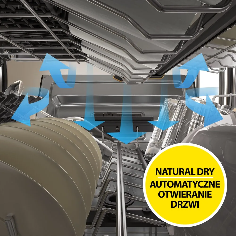 Zmywarka WHIRLPOOL WH8IA15AM3TUS0 MaxiSpace PowerClean Pro Kosz SpaceClean 60cm