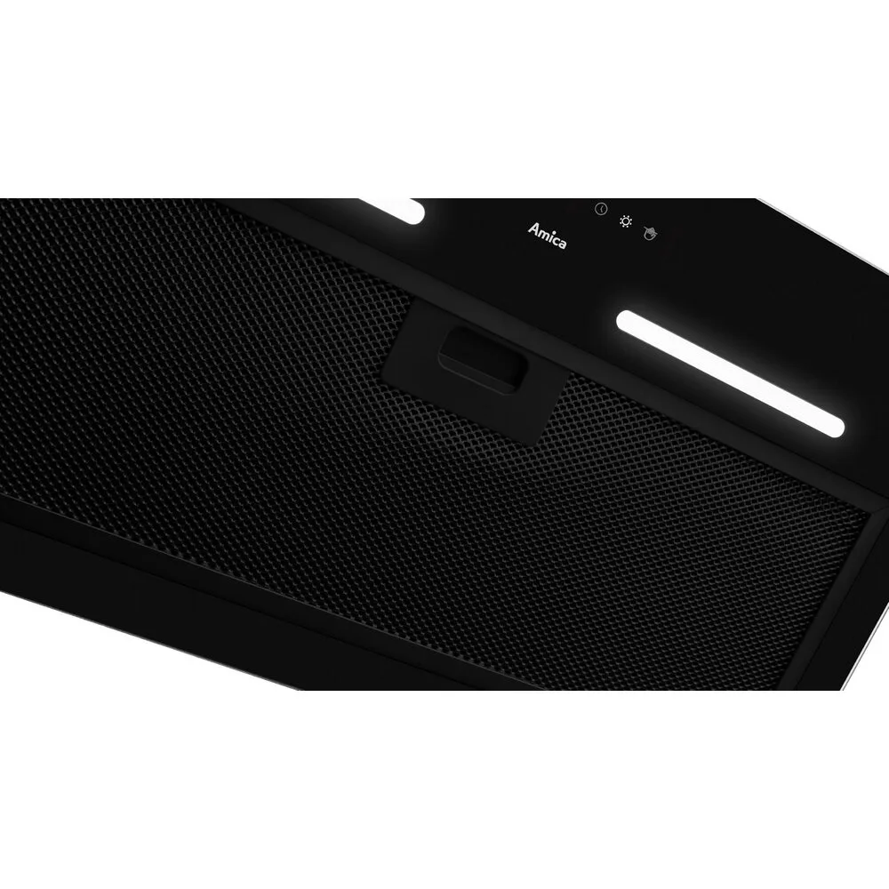 Okap AMICA OMP6554BG Czarny 462m3/h 63dB klasa C