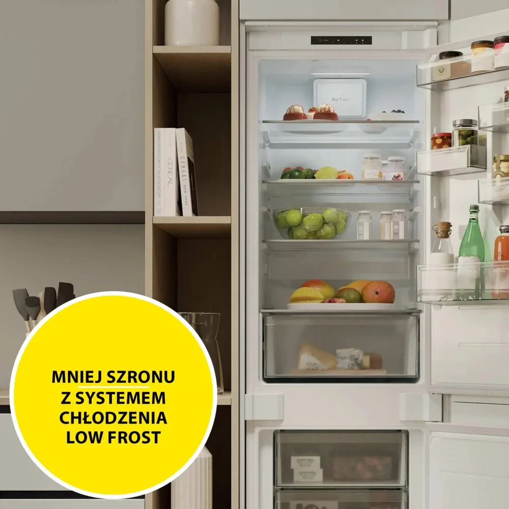 Lodówka CANDY ECNBQL3518EV Szuflada na owoce i warzywa