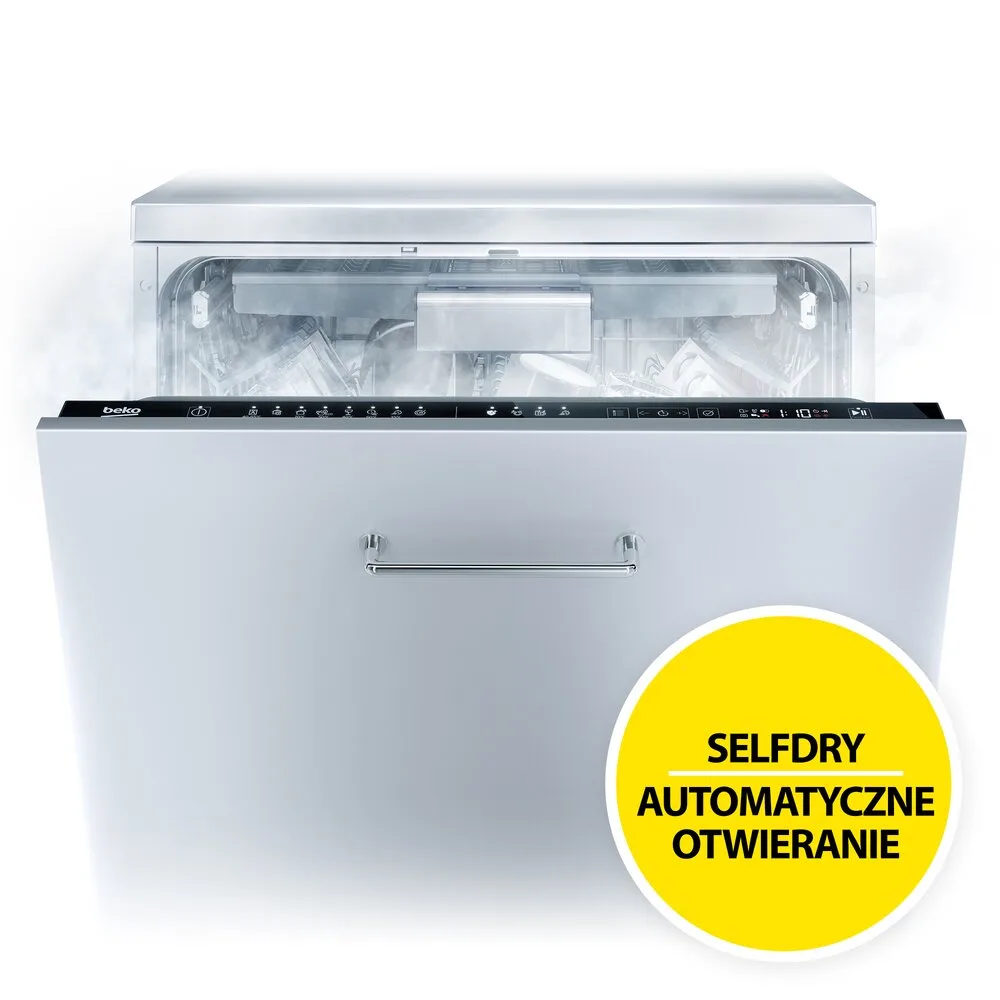 Zmywarka BEKO BDIN25324 Autootwieranie Szuflada na sztućce HygieneIntense 60cm