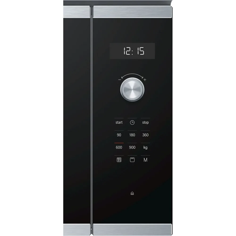 Kuchenka mikrofalowa BOSCH BEL554MS0 SERIA 6 900W średnica 31.5 cm pojemność 25L Autopilot 8 Czarny + inox