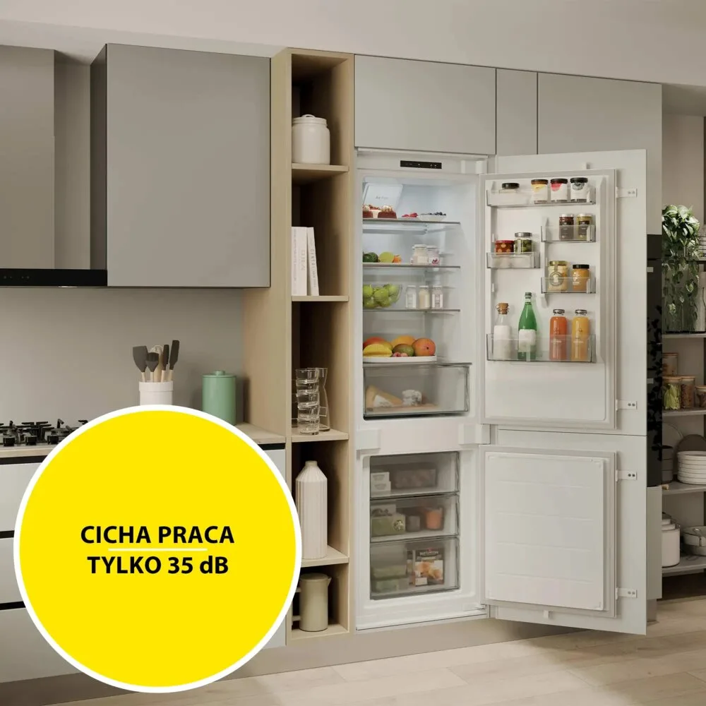 Lodówka CANDY ECNBQL3518EV Szuflada na owoce i warzywa