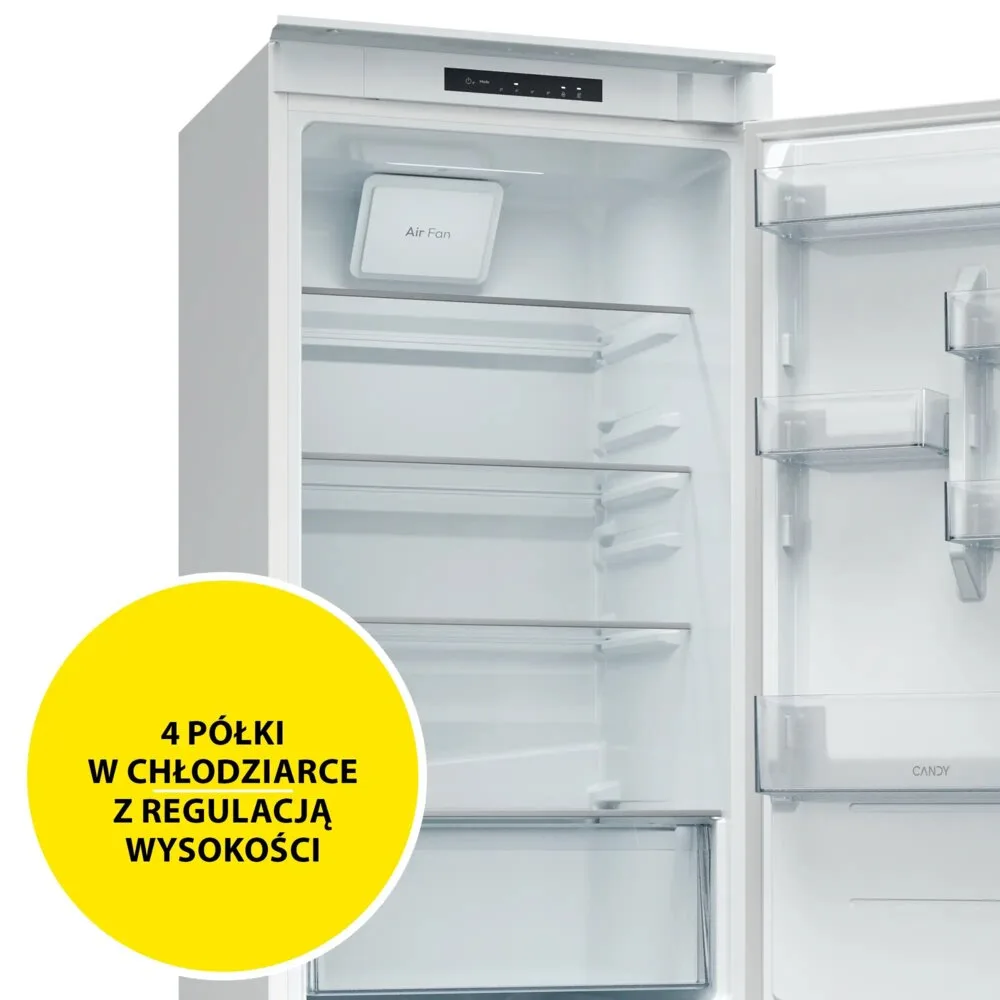 Lodówka CANDY ECNBQL3518EV Szuflada na owoce i warzywa