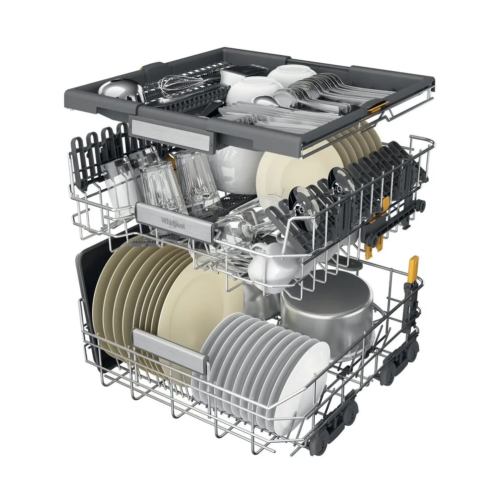 Zmywarka WHIRLPOOL W7I HT58 T MaxiSpace PowerClean Pro Modułowy trzeci kosz 60cm