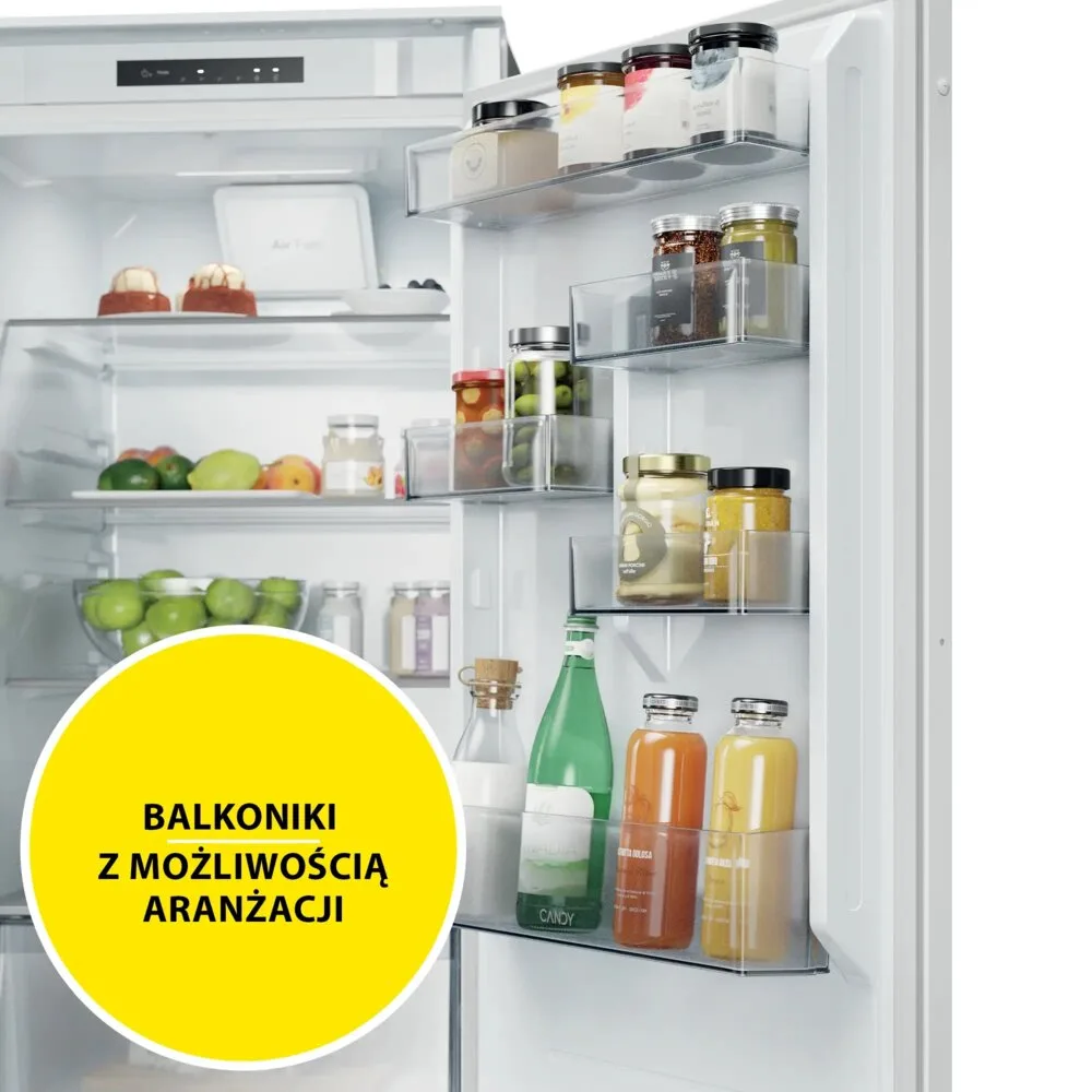Lodówka CANDY ECNBQL3518EV Szuflada na owoce i warzywa
