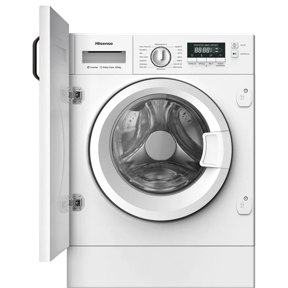 Pralko-suszarka HISENSE WD3M841BWI/PL