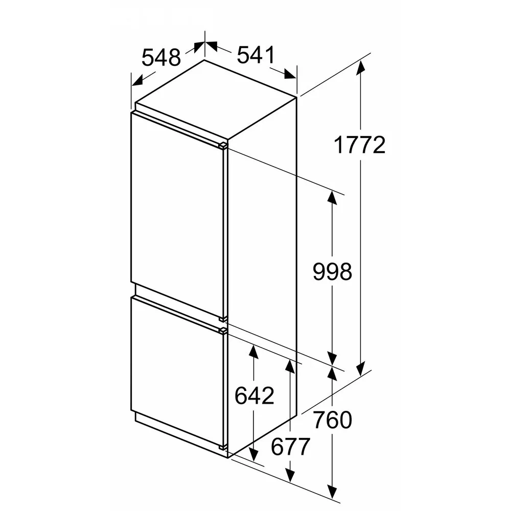 Lodówka BOSCH KIV86NSE0
